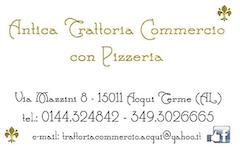 Antica Trattoria con Pizzeria Commercio Acqui Terme Antica Trattoria con Pizzeria Commercio Acqui Terme