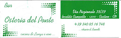 Osteria Del Ponte Castino Osteria Del Ponte Castino