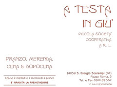 A Testa in Giu’ A Testa in Giu’
