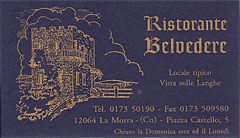 Ristorante Belvedere La Morra Ristorante Belvedere La Morra